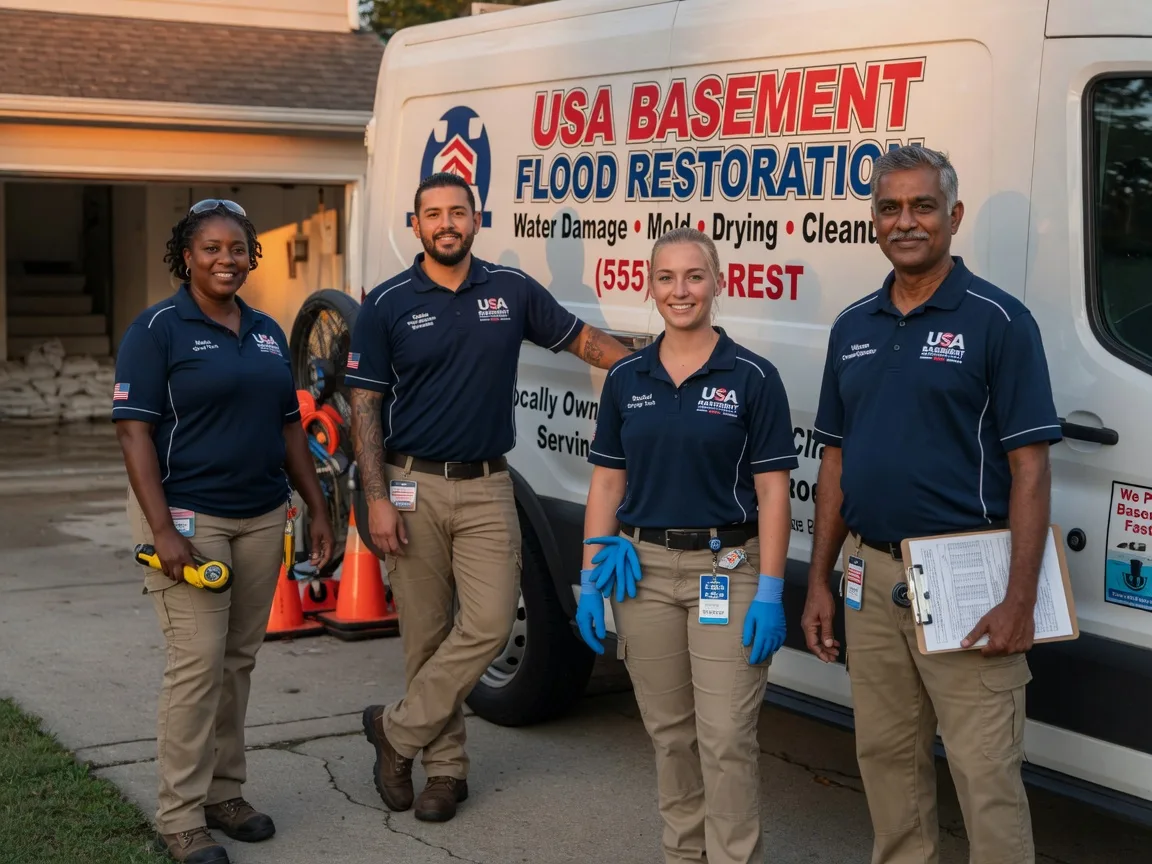 Basement Flood Cleanup company in Russells Point, OH